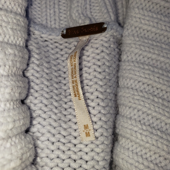 SOLD Free People Cardigan Sweater Cable Knit - Picture 4 of 7